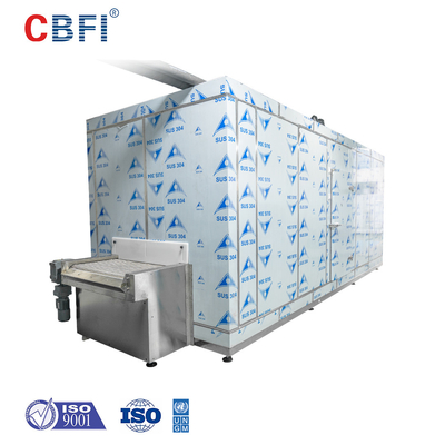 Quick Freezing Machine Tunnel Blast Freezer For Fruits Cherry Chicke Vegetables Seafood Shrimp Fish