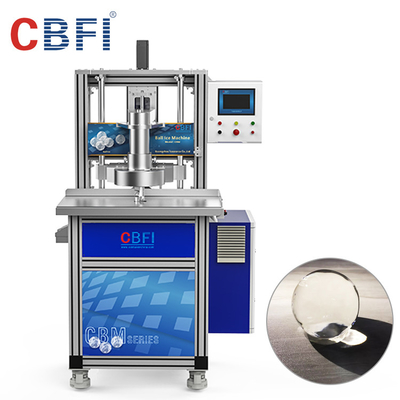 55mm Diameter Edible Ice Ball Carving Machine With Stainless Steel Frame