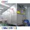 Compact Layout Fully Equipped Ice Cube Machine High Efficient 10 Tons / Day Edible Cube Ice Factory