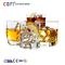 Party Ice Cube Machine For Bar , Compact Commercial Ice Maker