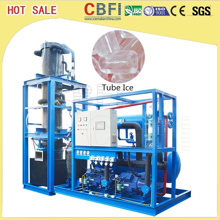high output tube ice maker ice making machines for fast food shops supermarkets fast food maker