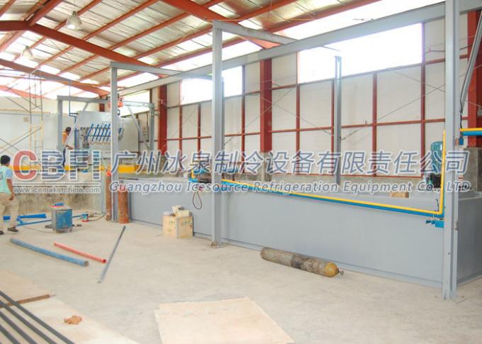 Commercial Water Cooling Ice Block Machine for Fishery CE Certification