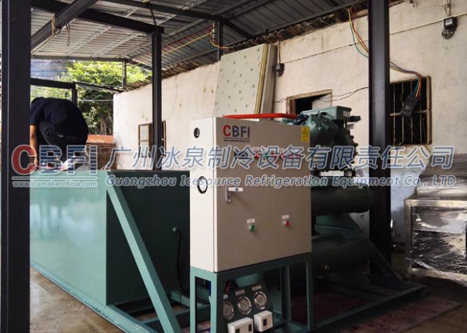 1 ton , 2 ton , 5 ton , 10 ton Ice Block Machine with Brine Water Tank R404a Refrigerant