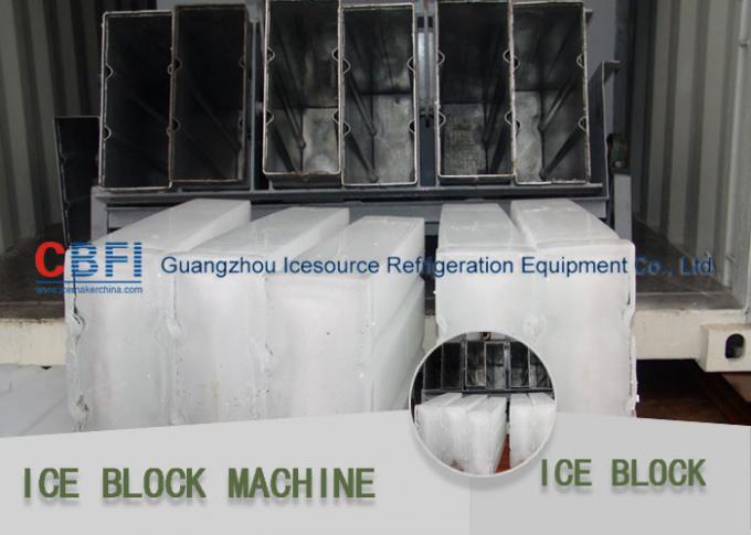 Energy Saving Block Ice Machine Coil Pipe Evaporator with German Bitzer Compressor
