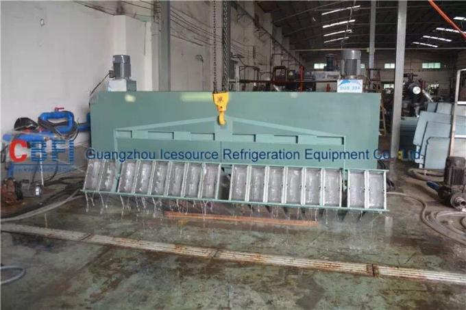 Energy Saving Block Ice Machine Coil Pipe Evaporator with German Bitzer Compressor