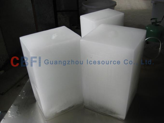 Energy Saving Block Ice Machine Coil Pipe Evaporator with German Bitzer Compressor
