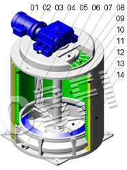 product-1-1 Automatic flake ice plant installed in the boat for fishery with cover and ice bin