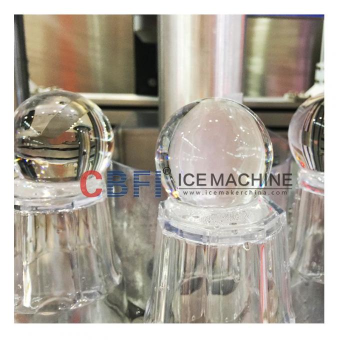 Automatic Round Ice Ball Maker Machine With Stainless Steel 304 Frame