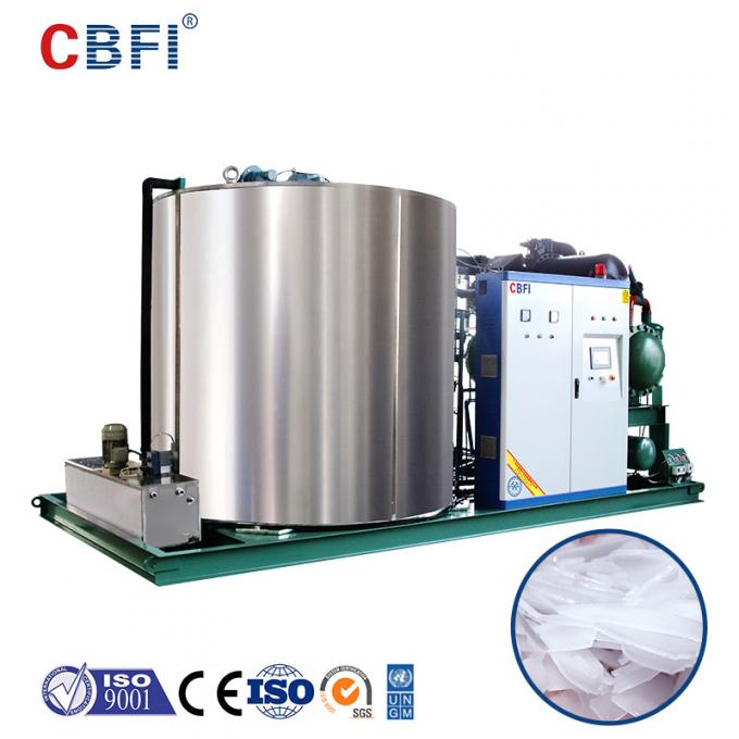 product-1-1 1 Phase 30 Tons Flake Ice Machines For Concret Cooling 0