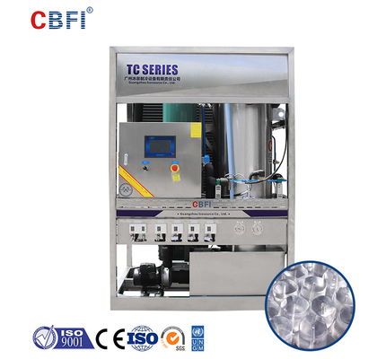CBFI Ice Tube Machine Stainless Steel Evaporator Touch Screen Controller