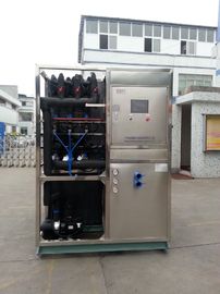 R507 / R404a Refrigerant Industrial Ice Maker Machine , Air Cooled Ice Maker