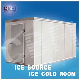 Concrete Design Moisture Proof Light Cold Room Blast Chiller Freezer With Cement Floor