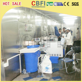 Edible Industrial Commercial Ice Cube Machine with R507 / R404a Refrigerant