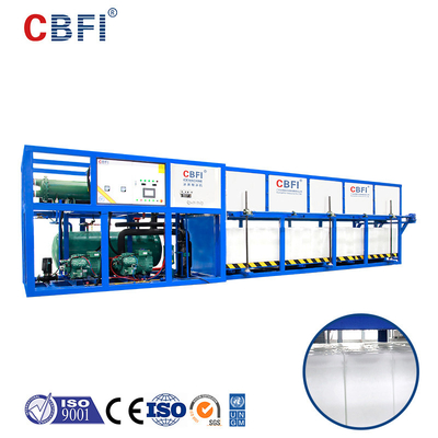 Industrial Automatic Ice Block Machine Direct Cooling With Packing And Storage System