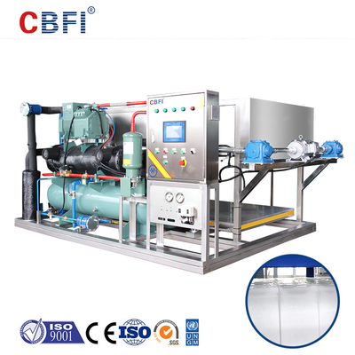 SS 2 Tons Direct Cooling Automatic Ice Block Machine Automatic Ice Making