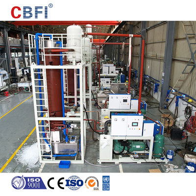 CBFI 5 10 15 20 25 30 Tons Tube Ice Making Machine Automatic Industrial Ice Maker