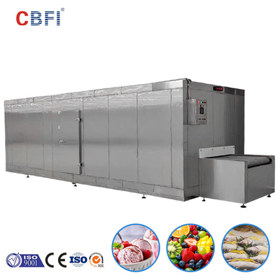 Iqf Quick Tunnel Freezer Frozen Fruit Vegetable Food Maker Equipment