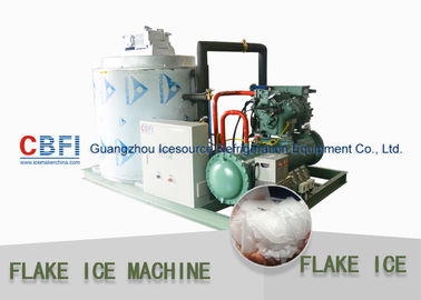 Touch Screen Flake Ice Maker with German  Compressor / Water Cooling Condenser