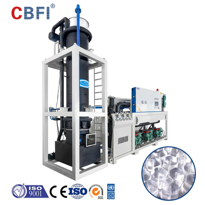 Energy Efficient Industrial Ice Flake Machine With R22 R404A Refrigerant