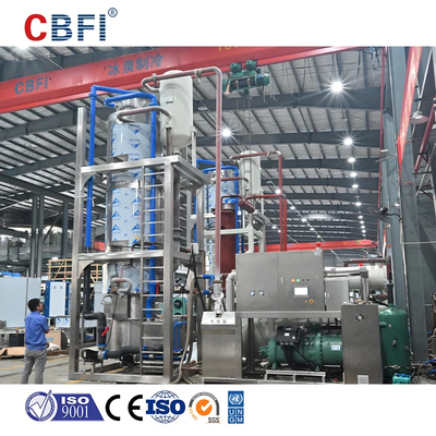 CE Approved R404a Ice Tube Machine High Capacity 1-80 Ton