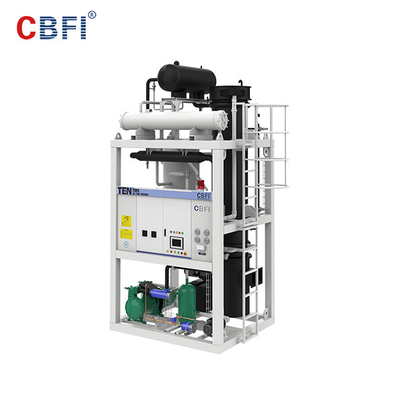 CBFI Commercial Ice Tube Machine Tube Ice Maker Germany  Compressor