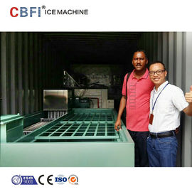 Commercial Containerized Block Ice Machine Big Containerized Block Ice Plant