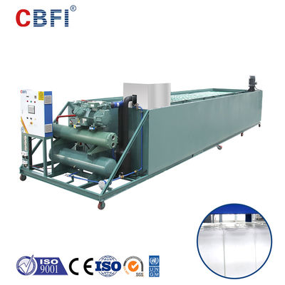 Industrial Coil Pipes Brine Ice Block Machine 100kg 50kg