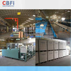 Capacity 10,000kg/24h Ice Tube Machine Germany  / Taiwan Hanbell Compressor