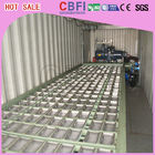 1 ~ 12 MT Daily Capacity Container Industrial Ice Block Making Machine For Supermarkets