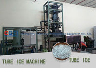 Capacity 10,000kg/24h Ice Tube Machine Germany  / Taiwan Hanbell Compressor