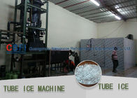 High Output Long Evaporator Tube Ice Making Machine 5000 kg / 24h Capacity
