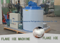 Water Cooled 5 Ton Flake Ice Machine With Bitzer Compressor PLC Control