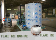 Market Cooling Fish / Vegetable Flake Ice Making Machine Fresh Ice  Compressor