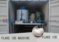 Large Daily Capacity Commercial Flake Ice Machine Fresh Water 10 Tons - 30 Tons