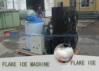 Different Capacity 500kg - 30000kg Flake Ice Maker Air Cooled / Water Cooled