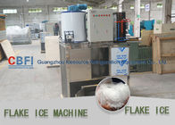 Fish / Keep Fresh Cooling Flake Ice Machine Work With Cold Room 1 Phase -  3 Phase