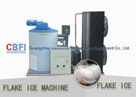 Fresh Water Flake Ice Making Machine With PLC Touch Screen Easy Operation