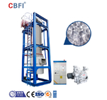 Large Capacity Tube Ice Making Machine Freon System R22 /R404a