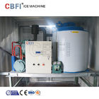 Germany Siemense PLC Edible Ice Flake Machine , Industrial Ice Maker Machine 