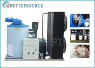 Automatic Quick 1 - 25 Ton Industrail Flake Ice Machine For Fish & Meat