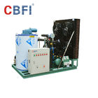 -5 ℃ Germany  Compressor Flake Ice Machine Air / Water Cooling