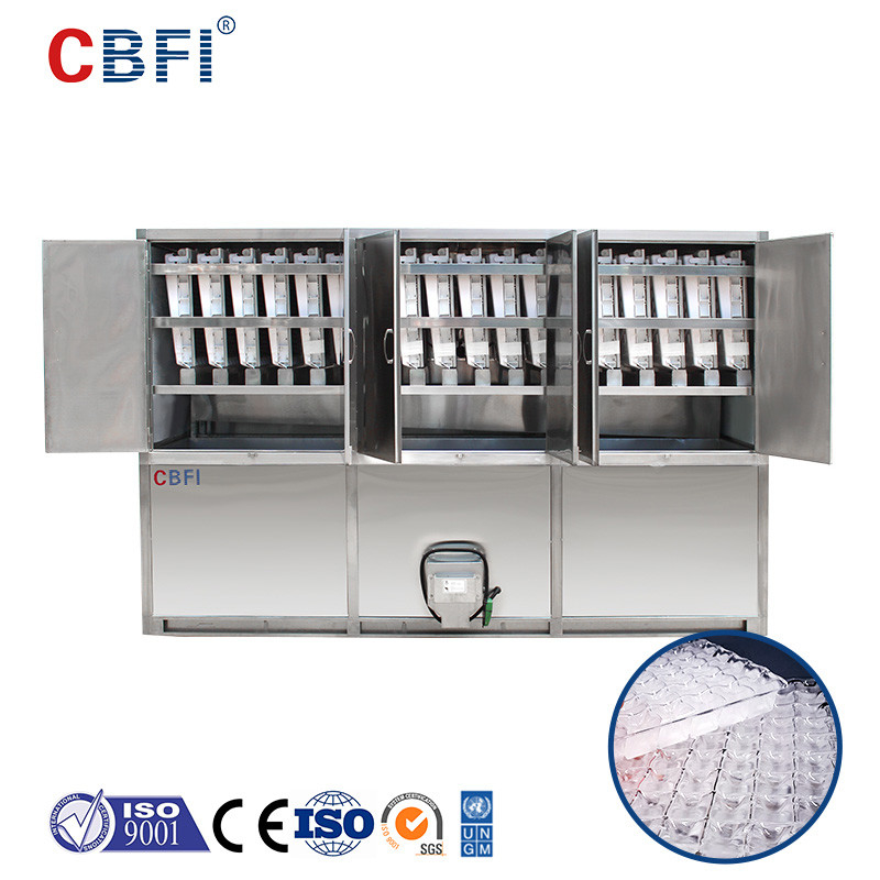Automatic Ice Cube Machine 2 5 10 Tons Daily Ice Cube Making Machine For Beverage