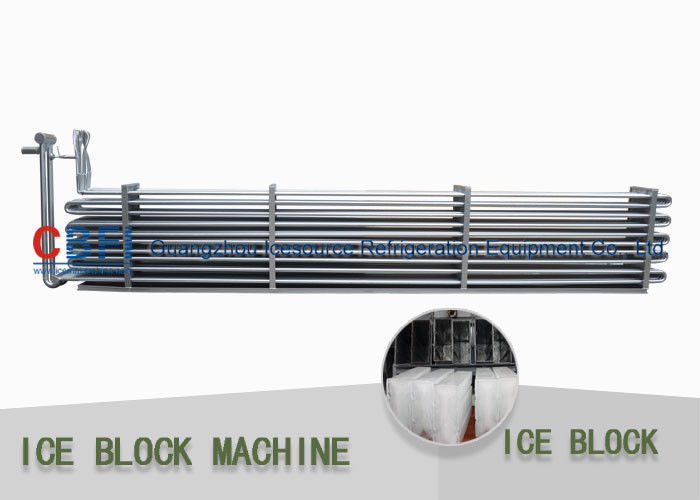 Energy Saving Block Ice Machine Coil Pipe Evaporator with German  Compressor
