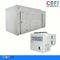 50HP Screw Type Doube-Stage Commercial Blast Freezer Air Water Cooling