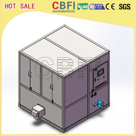 Edible Industrial Commercial Ice Cube Machine with R507 / R404a Refrigerant