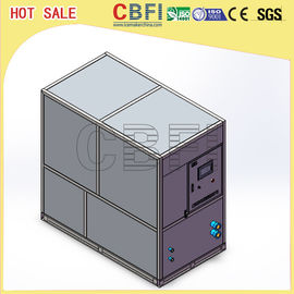 Edible Industrial Commercial Ice Cube Machine with R507 / R404a Refrigerant