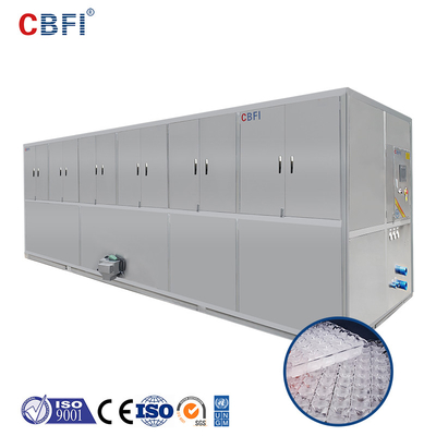 10 Ton Ice Cube Machine Industrial Cube Ice Production Plant