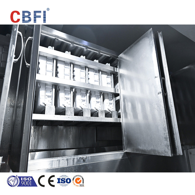 10 Ton Cube Ice Maker Machine Edible For Drinks And Beverages