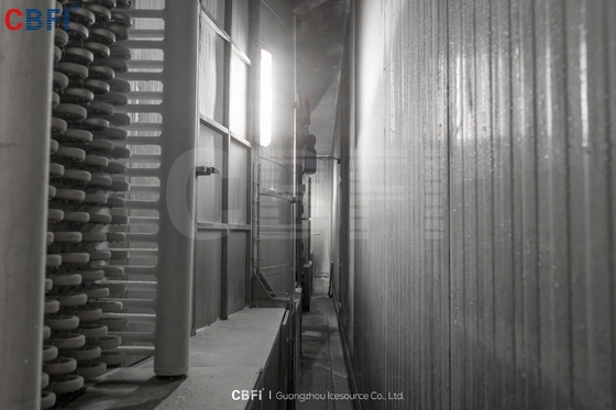 Huge Capacity Iqf Double Spiral Freezer Machine For Sea Food Making