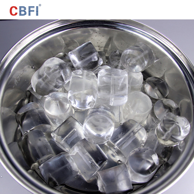 High Accuracy Ice Tube Machine Ice Making Cycle 16-22 Mins Compressor Bitzer Franscold